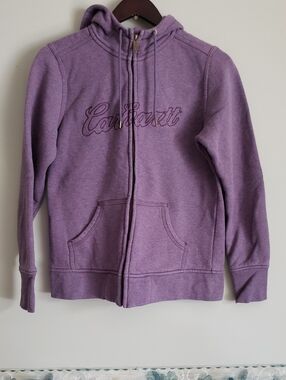 Carhartt Lavender Zip Front Hoodie